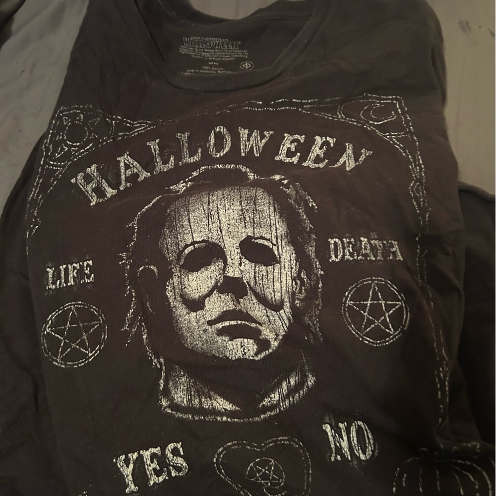 Halloween Graphic Long Sleeve Tee